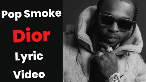 dior pop smoke lyrics.